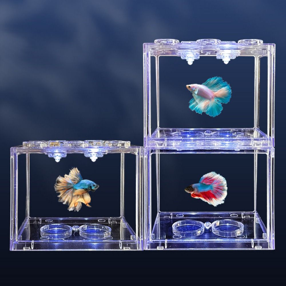Marine Aquarium All In One - Acquario Fish Tank lampada controllo colore