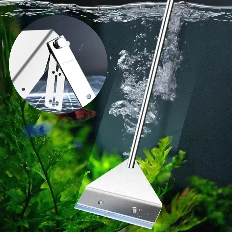 Marine Aquarium Glass Cleaner - Strumento per la pulizia dell'acquario Rimozione