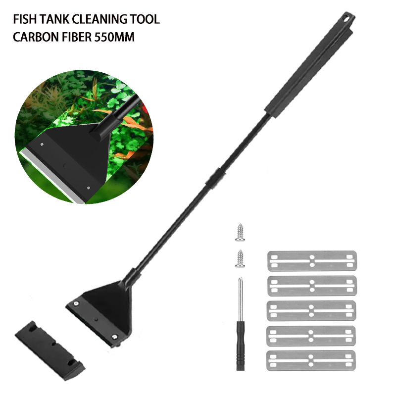 Marine Aquarium Glass Cleaner - Strumento per la pulizia dell'acquario per