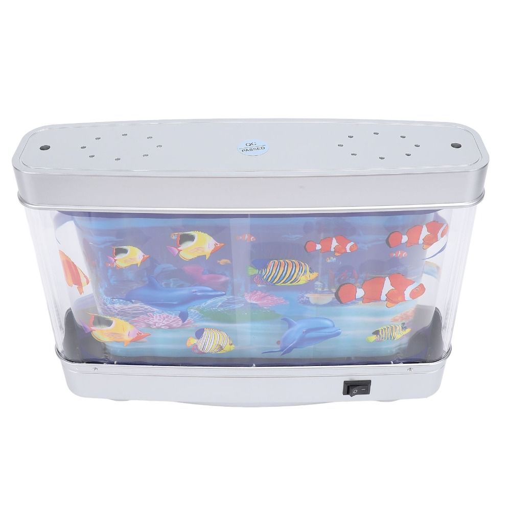 Marine Life Aquariums - Acquario finto a LED decorativo Pesci