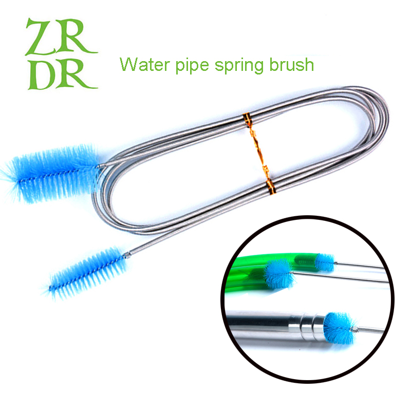 Marine Aquarium Glass Cleaner - Spazzola per tubi di prolunga, filtro