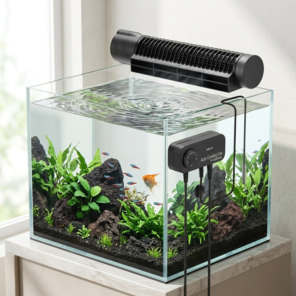 Marine Aquarium Temperature - Ventilatore di Raffreddamento per Acquario 3W/4W