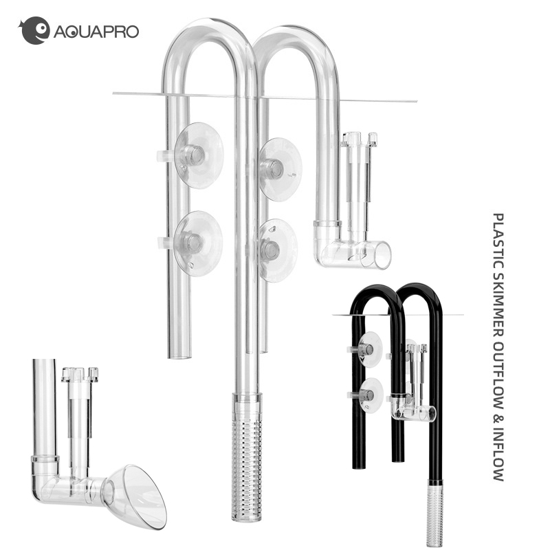 Marine Aquarium Uv Filter - AQUAPRO Inflow Uscita Ingresso Uscita Schiumarola