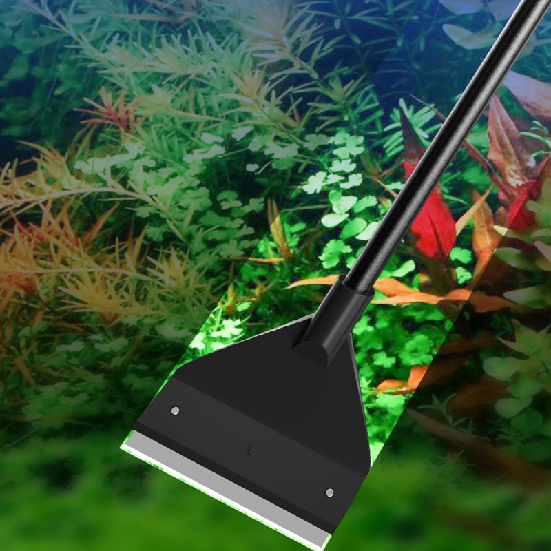 Marine Aquarium Glass Cleaner - Strumento per la Pulizia dell'Acquario: Raschietto