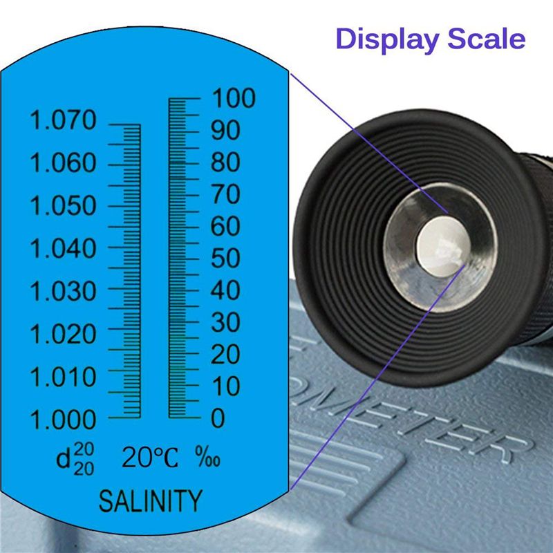 Rifrattometro di salinità 2X p - Marine Aquarium Temperature recensione e prezzo