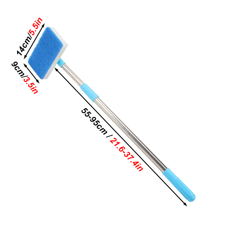 Manico telescopico 55-95 cm 18 - Marine Aquarium Glass Cleaner recensione e prezzo