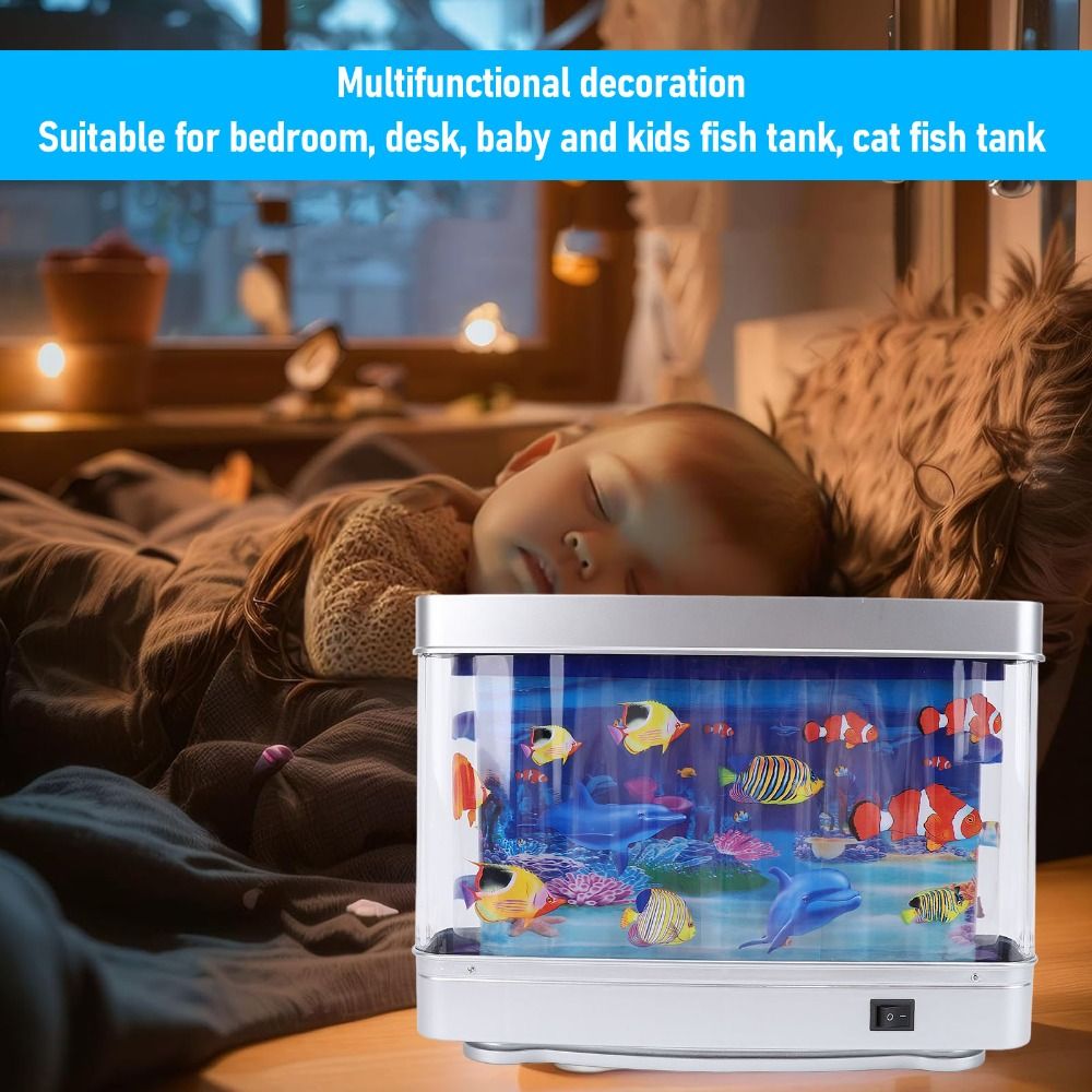 Acquario finto a LED decorativ - Marine Life Aquariums recensione e prezzo