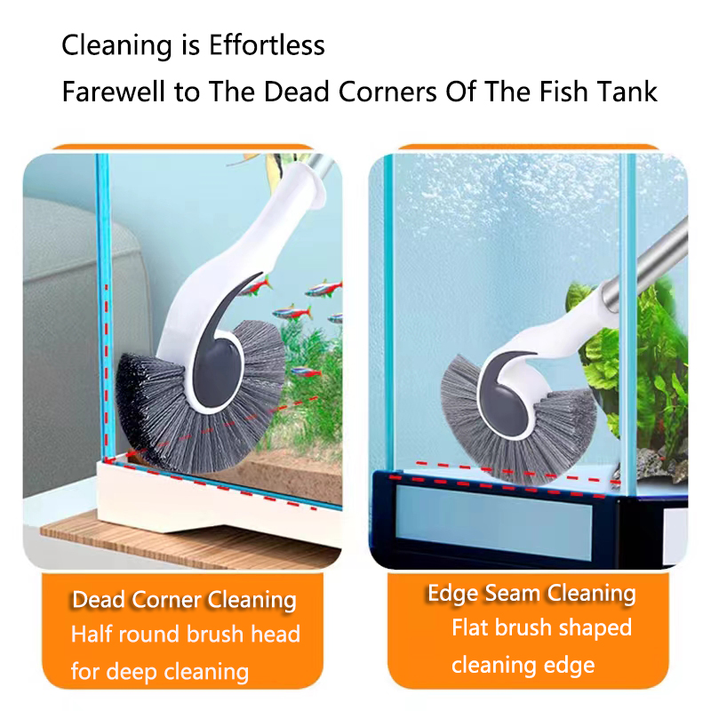 58/93/123cm manico lungo spazz - Marine Aquarium Glass Cleaner recensione e prezzo