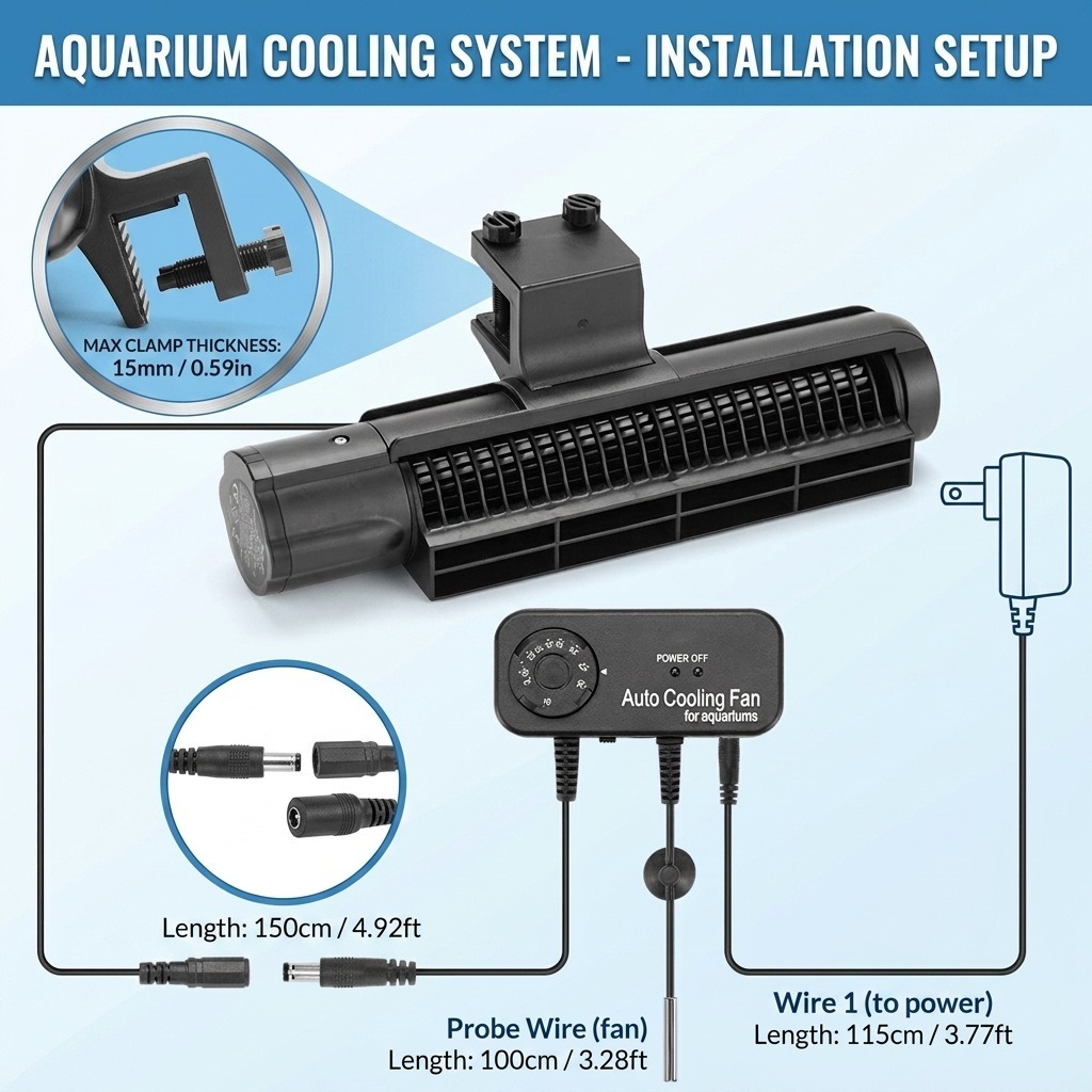 Ventilatore di Raffreddamento  - Marine Aquarium Temperature recensione e prezzo